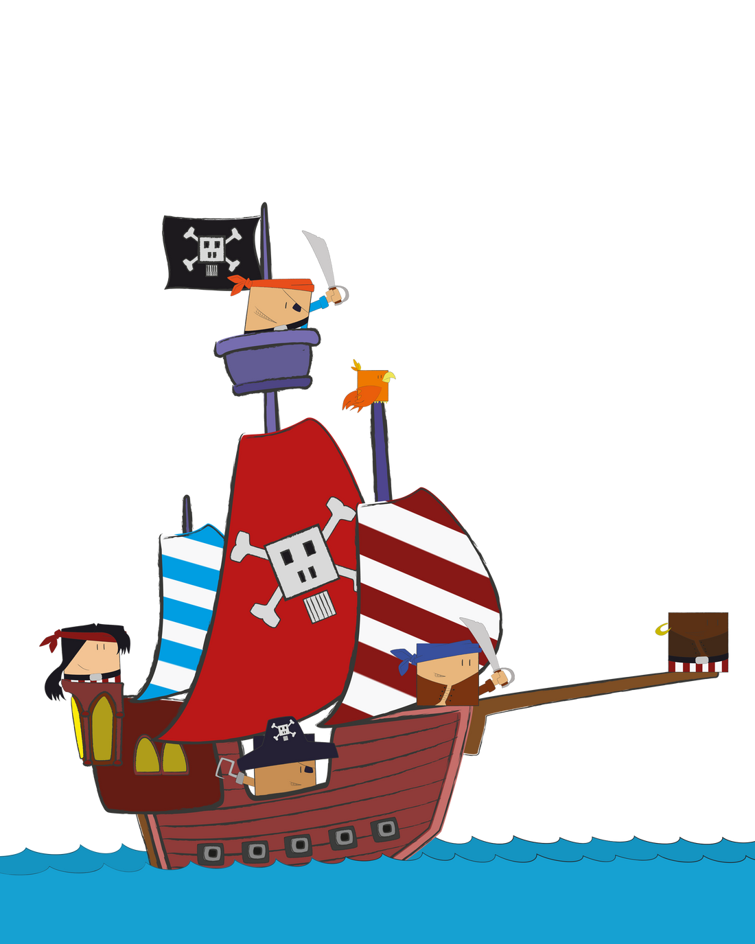 PIRATAS Y SUS SECRETOS DE ALTA MAR